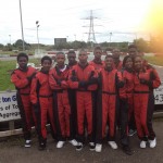 This terms students from a School in LBR -Young lady on the right got the fastest time!!