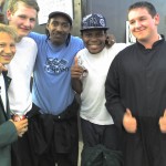 Go Karting with previous Students