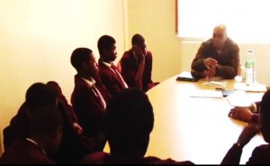 Paul Smith- Ex Arsenal Footballer giving motivational talks.